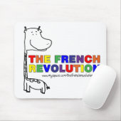 TFR Regenbogen-Giraffen-Mausunterlage Mousepad (Mit Mouse)