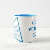 TFS Gutes Gutes ohne Waren Zweifarbige Tasse (Mittel)