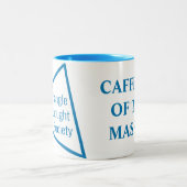 TFS-Koffein der Massen Zweifarbige Tasse (Mittel)