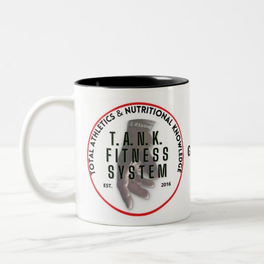 TFS Schwarz-Weiß-Kaffeetasse oder Teetasse (Links)
