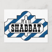 TGI SHABBAT POSTKARTE (Vorderseite)