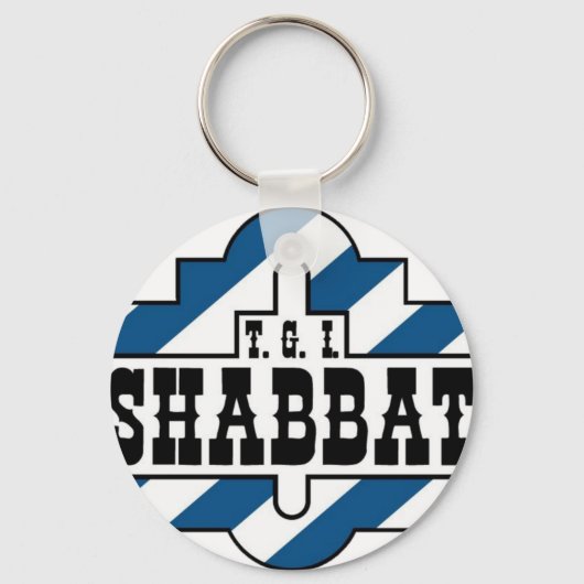TGI SHABBAT SCHLÜSSELANHÄNGER (Vorderseite)