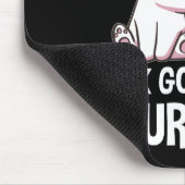 TGIC Gott sei Dank ist Caturday Mousepad (Ecke)