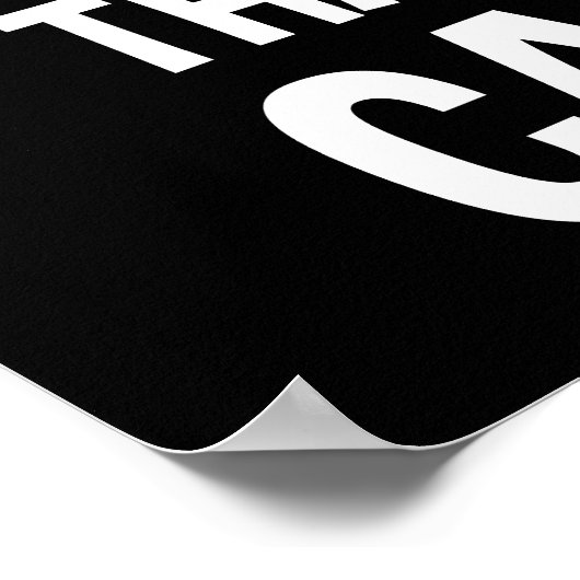 TGIC Thank God It's Caturday Poster (Ecke)