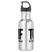 TGIF: Der Tormann ist fantastisch (Hockey) Edelstahlflasche (Rückseite)