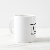 TGIF. Diese Großmutter ist fabelhaft! Kaffeetasse (Vorderseite Links)