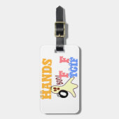 TGIF fRIDAY COLORS.png Gepäckanhänger (Vorderseite vertikal)