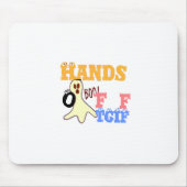 TGIF fRIDAY COLORS.png Mousepad (Vorne)