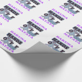 TGIF Hakuna Matata Hands Off Boo Funny Face Geschenkpapier (Ecke)