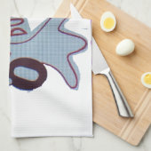 TGIF Hakuna Matata Hands Off Boo Funny Face Küchentuch (Viertel Falte)