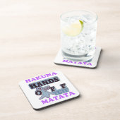 TGIF Hakuna Matata Hands Off Boo Funny Face Untersetzer (Rechte Seite)