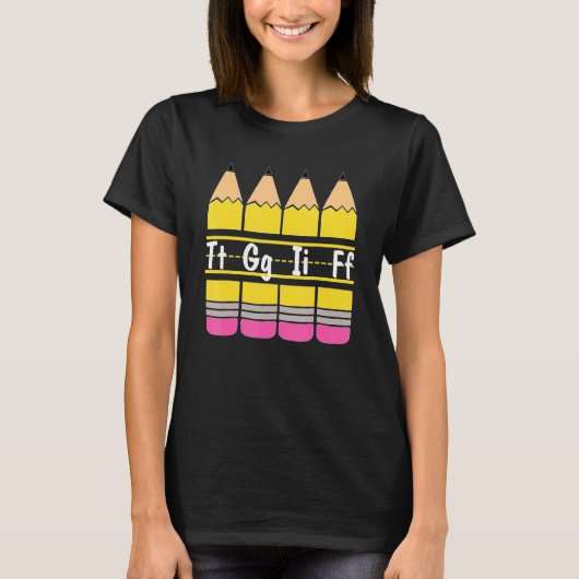 Tgif Teacher T-Shirt (Vorderseite)
