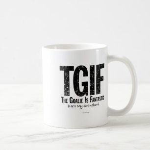 Tgif the Goalie ist fantastisch Hockey Großvater G Kaffeetasse
