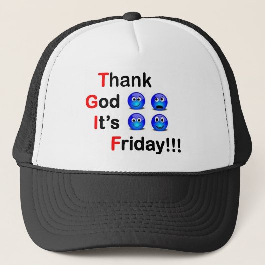 TGIF TRUCKERKAPPE (Vorderseite)