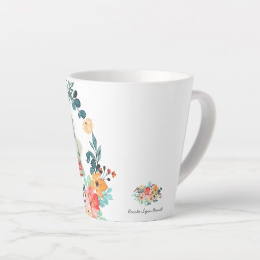 TGIF Weekend-Favoriten | Aquarellbilder Milchtasse (Rechte Ecke)