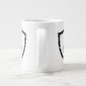 TGM Splattered Shield Tasse (Dunkel) (Rückseite)