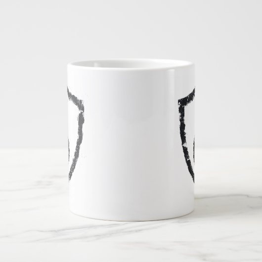 TGM Splattered Shield Tasse (Dunkel) (Vorderseite)