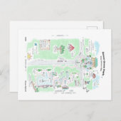 TGP Adventure Map Postkarte (Vorne/Hinten)