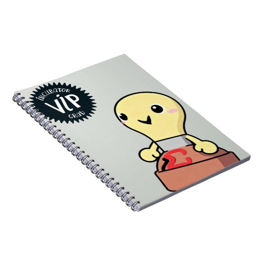 TGS Virtual Incubator Programm Absolventen Notizbu Notizblock (Rechte Seite)