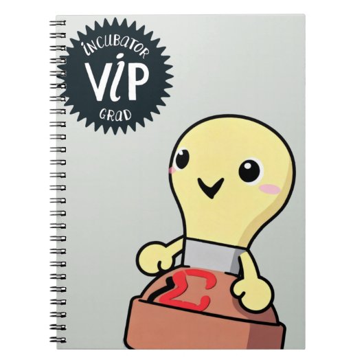 TGS Virtual Incubator Programm Absolventen Notizbu Notizblock (Vorderseite)