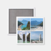 TH004 PHUKET, Thailand, Asien, Kühlschrank Magnet (Vorderseite/Rückseite)