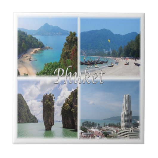 TH004 PHUKET, Thailand, Fliese (Vorderseite)
