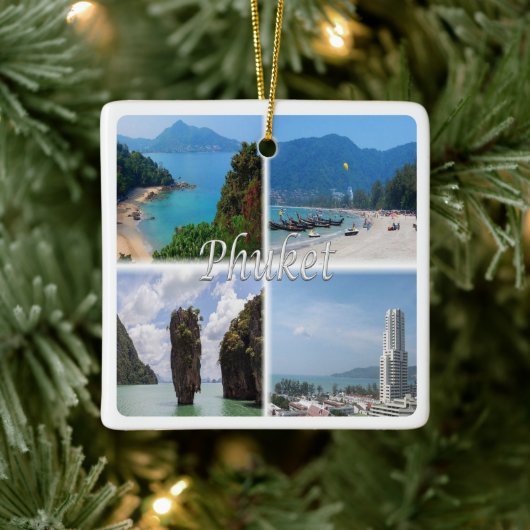 TH004 PHUKET, Thailand, Keramikornament (Baum)