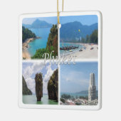 TH004 PHUKET, Thailand, Keramikornament (Links)