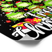 Th Cute Frog Christmas Tree Pajama Matching Costum Poster (Ecke)