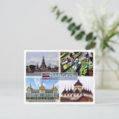 TH Thailand - Bangkok - Postkarte (Stehend Vorderseite)