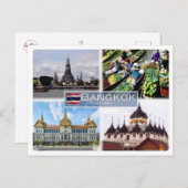 TH Thailand - Bangkok - Postkarte (Vorne/Hinten)