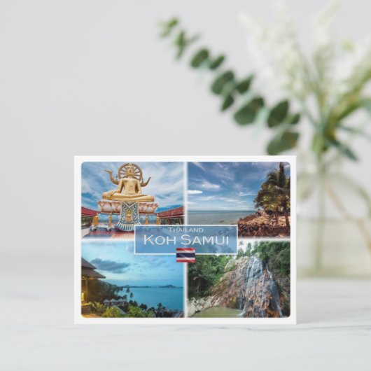 TH Thailand - Kok Samui - Postkarte (Stehend Vorderseite)