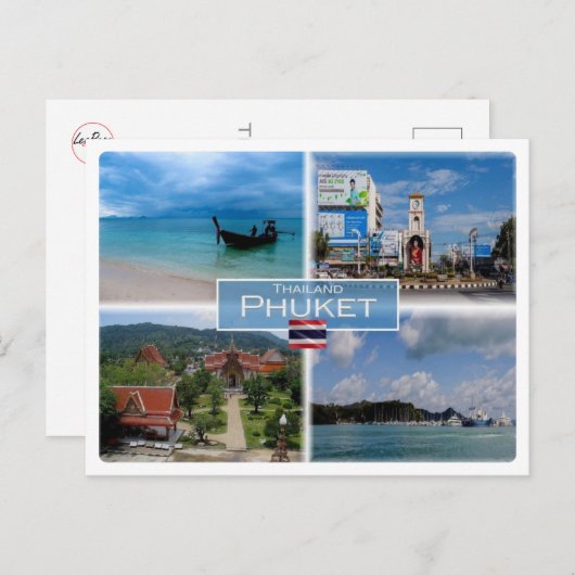TH Thailand - Phuket - Postkarte (Vorne/Hinten)