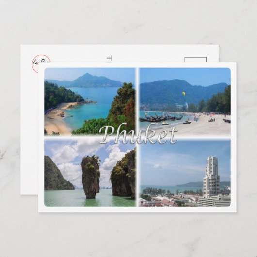 TH Thailand - Phuket - Postkarte (Vorne/Hinten)