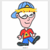 Tha Junge Aufkleber (Blatt)