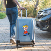 Tha Junge Aufkleber (Koffer Insitu)