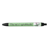 Tha MI a sgrìobhadh. Gälischer Schreibensstift Kugelschreiber (Vorderseite)