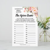 Tha Schürze Brautparty Spiel Englisch Spanisch (Stehend Vorderseite)