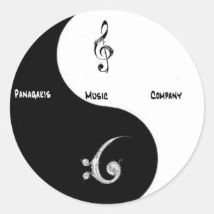 Tha Sticka Runder Aufkleber