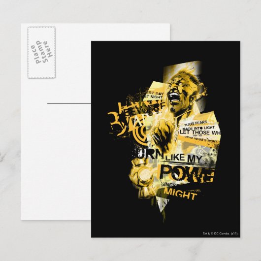 Thaal Sinestro 10 Postkarte (Vorne/Hinten)