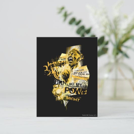 Thaal Sinestro 10 Postkarte (Stehend Vorderseite)