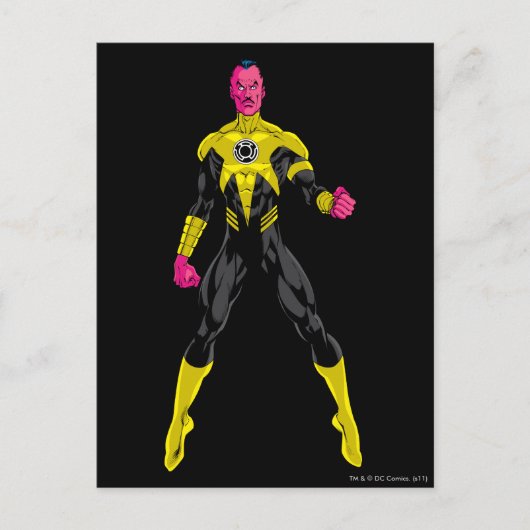 Thaal Sinestro 4 Postkarte (Vorderseite)