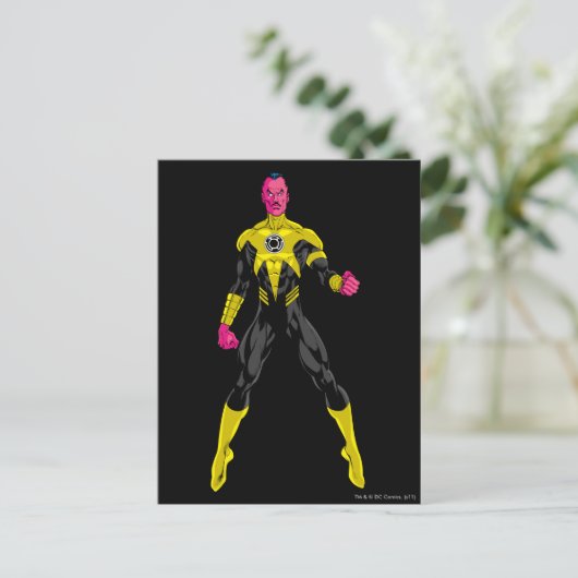 Thaal Sinestro 4 Postkarte (Stehend Vorderseite)
