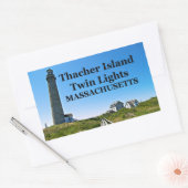 Thacher Island Twin Lights, Massachusetts Stickers (Umschlag)