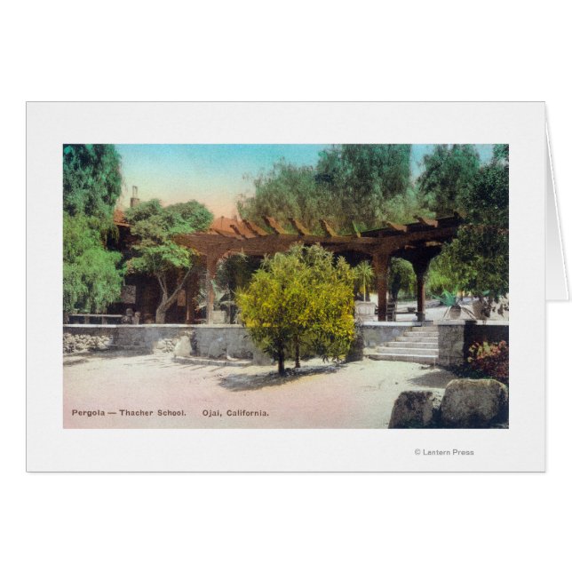 Thacher School Pergola ViewOjai, CA (Vorderseite (Horizontal))