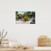 Thacher School Pergola ViewOjai, CA Poster (Küche)