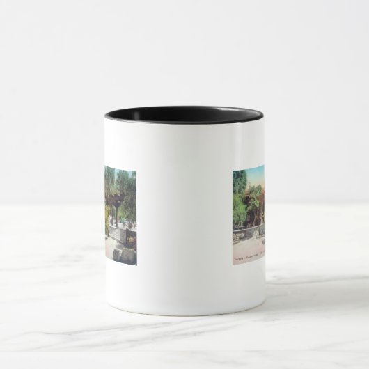 Thacher School Pergola ViewOjai, CA Tasse (Zentrum)