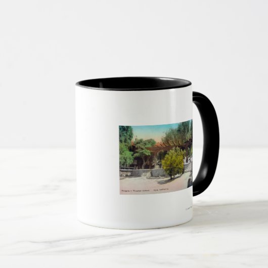 Thacher School Pergola ViewOjai, CA Tasse (VorderseiteRechts)