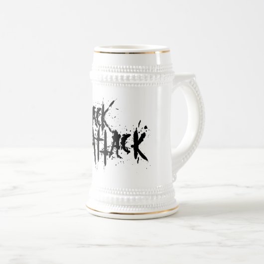 Thack Angriffs-Tasse Bierglas (VorderseiteRechts)