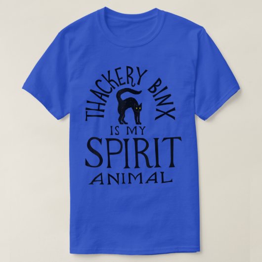 Thackery Bin ist meine Spirit Animal Cat Kitten Ha T-Shirt (Design vorne)